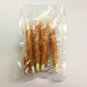 寵之遊樂園 寵之遊樂園 黃金雞肉繞牛皮卷 磨牙潔齒訓犬零食 100g 100g 犬用 正面圖