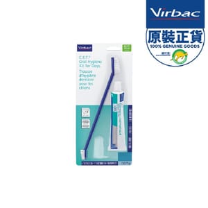 Virbac法國維克 Virbac法國維克 複合酶牙刷牙膏套裝 雞肉口味 70g 70g 正面圖