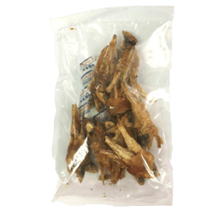雞肉繞小魚磨牙潔齒貓零食 雞肉繞小魚磨牙潔齒貓零食 100g 100g 正面圖