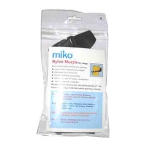 Miko Miko 尼龍口罩 Size1 5.715cm x 3.81cm x 2.54cm   正面圖