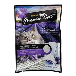 Fussie Fussie Cat高竇貓 礦物貓砂 薰衣草味 5L 5L 正面圖