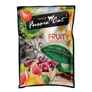 Fussie Fussie Cat高竇貓 礦物貓砂 雜果味 5L 5L  正面圖