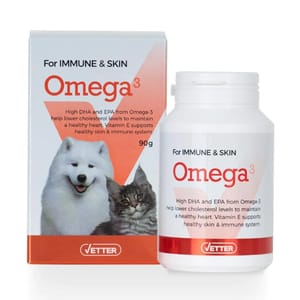 Vetter Vetter 保健品 免疫及皮毛增強 奧米加3 90g 90g 正面圖