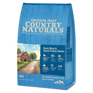 Country Country Naturals 狗糧 全犬種 鴨肉鯡魚 14lbs 14lb 正面圖