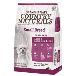 Country Country Naturals 狗糧 中小型犬種 無穀物羊肉防敏 4lbs 4lb 正面圖