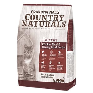Country Country Naturals 貓糧 全貓種 無穀物雞肉鯡魚低敏感 12lbs 12lb  正面圖