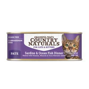 Country Country Naturals 貓罐頭 無添加無穀物醬煮系列 沙甸魚深海魚配方 5.5oz 156g 5oz  正面圖