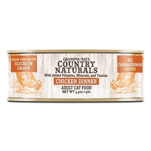 Country Country Naturals 貓罐頭 無穀物天然汁煮系列 香濃雞肉配方 5.5oz 156g 5oz 正面圖