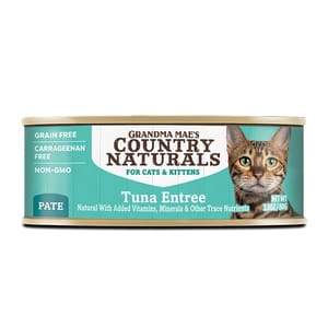 Country Country Naturals 貓罐頭 無添加無穀物肉泥系列 深海吞拿魚配方 2.8oz 80g 8oz  正面圖