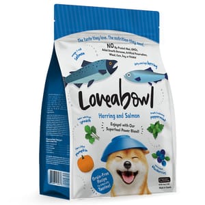 Loveabowl Loveabowl 狗糧 無穀物全犬糧 希靈魚三文魚海洋配方 4.5kg 5kg  正面圖