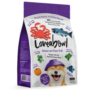 Loveabowl Loveabowl 狗糧 無穀物全犬糧 雪蟹三文魚海鮮配方 4.5kg 5kg  正面圖