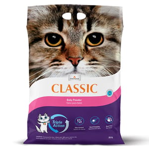 Intersand Intersand CLASSIC 貓砂 嬰兒香粉味 14kg 14kg  正面圖