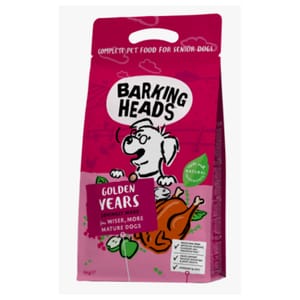 Barking Barking Heads 狗糧 全天然防敏老年犬 雞肉配方 12kg 12kg  正面圖