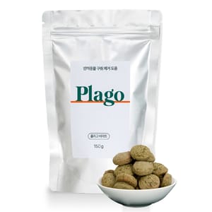 Plago Plago 狗小食 酥脆潔齒曲奇 150g 150g 正面圖