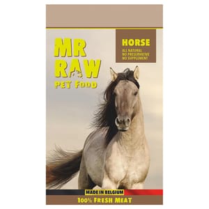 MR MR RAW 貓狗糧 急凍生肉糧 馬肉配方 1kg 1kg  正面圖