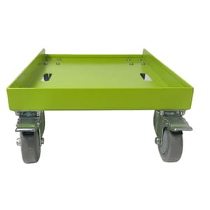 Solidpet蘇力 Solidpet蘇力 寵物籠 貓籠狗籠 配件 鋁製車仔 三號 綠色   正面圖