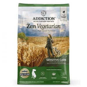 Addiction Addiction 狗糧 素食成⽝配⽅ 4lbs 4lb  正面圖