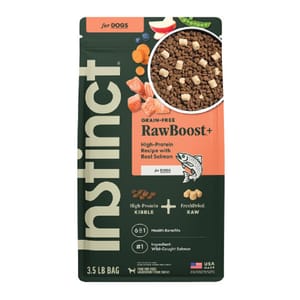 Instinct Instinct 狗糧 無穀物生肉系列 三文魚 3.5lb 5lb 正面圖