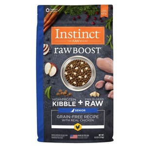 Instinct Instinct 本能 老犬糧 無穀物生肉系列 雞肉 4lb 4lb  正面圖