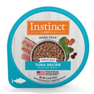 Instinct Instinct 貓罐頭 免治杯杯主糧 吞拿魚 3.5oz 5oz  正面圖