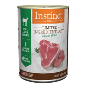 Instinct Instinct 狗罐頭 無穀物單一蛋白系列 羊肉 13.2oz 2oz  正面圖