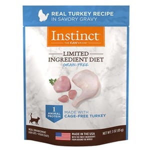 Instinct Instinct 貓濕糧 無穀物單一蛋白 火雞 3oz 3oz  正面圖