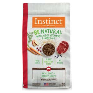 Instinct Instinct 本能 全犬糧 牛肉大麥 25lb 25lb  正面圖