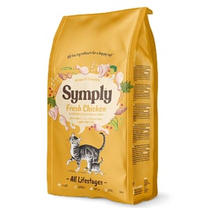 Symply Symply 貓糧 全方位配方 鮮雞肉 1.5kg 5kg 正面圖