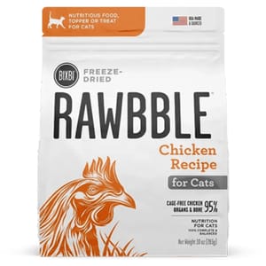 BIXBI BIXBI RAWBBLE 貓糧 冷凍脫水鮮肉糧 雞肉 10oz 10oz  正面圖
