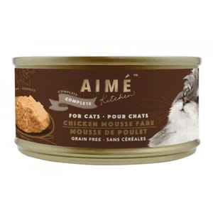AIME AIME Kitchen 貓罐頭 無穀物慕絲營養貓罐 殿堂主食系列 幼滑雞肉慕絲 75g 75g  正面圖