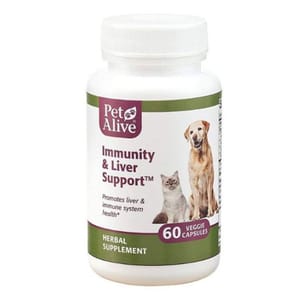 PetAlive PetAlive Immunity & Liver Support™ 維持肝功能及免疫系統 60粒 60粒 正面圖