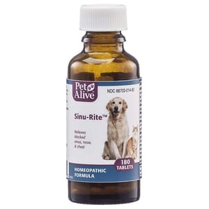 PetAlive PetAlive Sinu-Rite™ 針對急性鼻竇炎 180片   正面圖