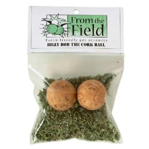From From the Field 貓玩具 貓草軟木塞球   正面圖