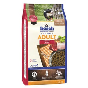 Bosch Bosch 狗糧 成犬配方 羊飯 15kg 15kg  正面圖