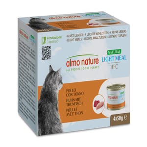 Almo Almo Nature 貓罐頭 天然系列 吞拿魚+雞肉 4X50g 50g 正面圖