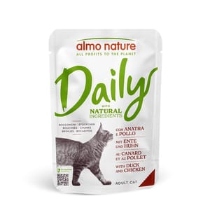 Almo Almo Nature Daily 貓濕糧 雞肉+鴨肉 70g 70g 正面圖