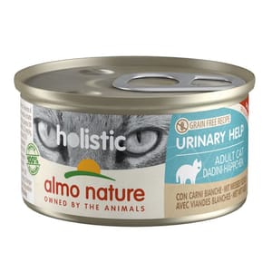 Almo Almo Nature Holistic 貓罐頭 尿道護理 白肉配方 85g 85g 正面圖