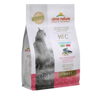 Almo Almo Nature HFC 成貓或絕育貓糧 新鮮三文魚 1.2kg 2kg 正面圖