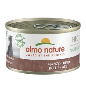 Almo Almo Nature 狗罐頭 HFC Natural 牛肉 95g 95g 正面圖