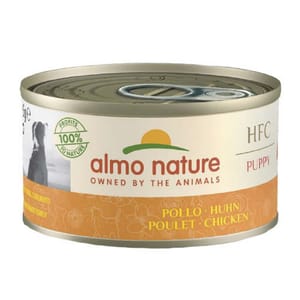 Almo Almo Nature 狗罐頭 HFC Natural 幼犬配方 雞肉 95g 95g 正面圖