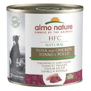 Almo Almo Nature 狗罐頭 HFC Natural 雞肉+吞拿魚 290g 290g  正面圖