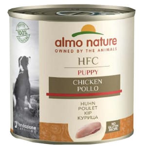 Almo Almo Nature 狗罐頭 HFC Natural 幼犬配方 雞肉 280g 280g 正面圖