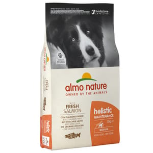 Almo Almo Nature Holistic 狗糧 三文魚 大粒裝 12kg 12kg  正面圖