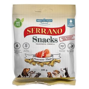 Mediterranean Mediterranean Natural Serrano 狗零食 西班牙風乾火腿 100g 100g 正面圖