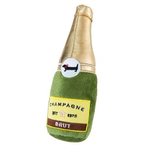 Doggie Doggie Goodie 狗玩具 酒類系列 香檳 正面圖