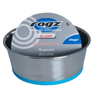 ROGZ ROGZ SLURP 不鏽鋼碗 S 550ml 藍色 550ml 正面圖
