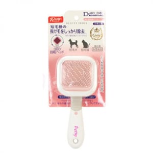 Petiy Petiy Beauty 用具嚴選 360度旋轉鋼絲梳毛刷 細碼  貓犬用 正面圖