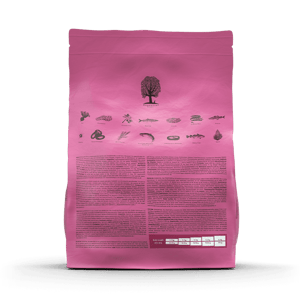 Essential Essential Foods 易膳 貓糧 粉紅豹豹 3kg 或 3kg 側面圖