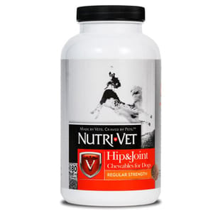 Nutrivet Nutrivet 犬用日常關節護理嘴嚼片 180粒 180粒 犬用 正面圖