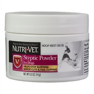 Nutrivet Nutrivet 犬用止血粉 0.5oz 5oz 犬用 正面圖